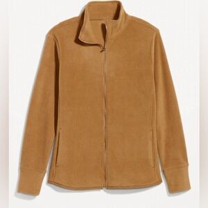 NEW - Old Navy Microfleece Full Zip Jacket for Women. Color: Sycamore Bark.
